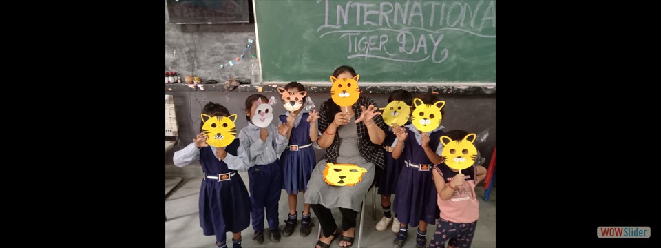 Animal Mask Making Activity by Pre-primary